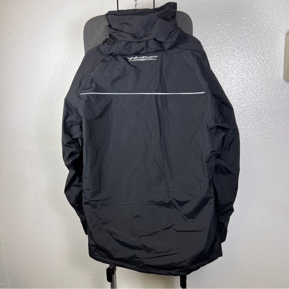 WindRider Black Pro All Weather Rain Waterproof Men's Jacket Size XXL - Picture 6 of 13